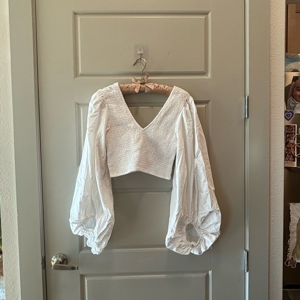 Forever21 long sleeve crop